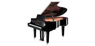 Yamaha C3 Boudoir Grand (Black) For Event Hire