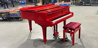 Yamaha C1 Baby Grand Piano For Event Hire